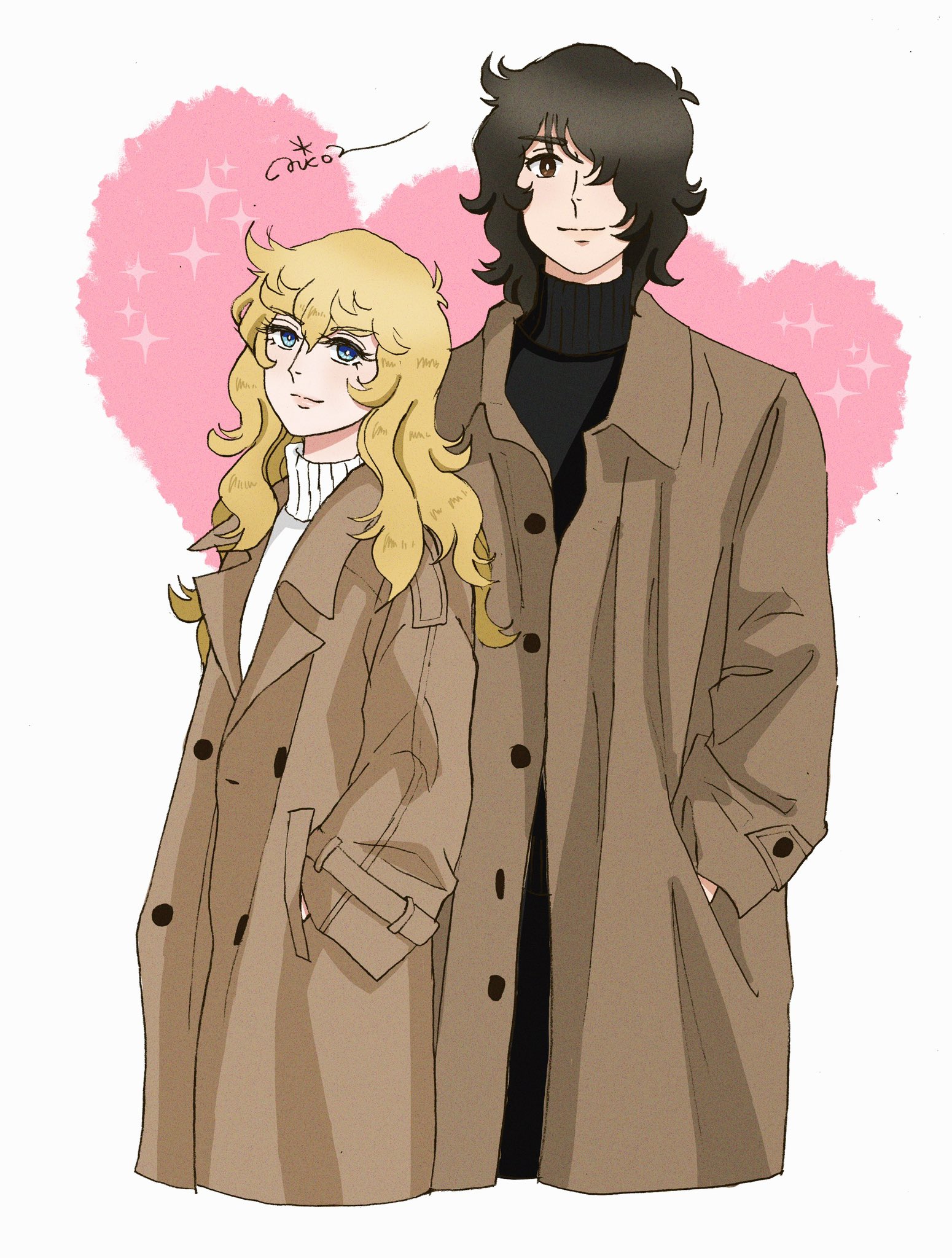 ベルサイユのばら LOVE and TRENCH 店頭配布 オリジナルストーリー Image from Fashionsnap.com