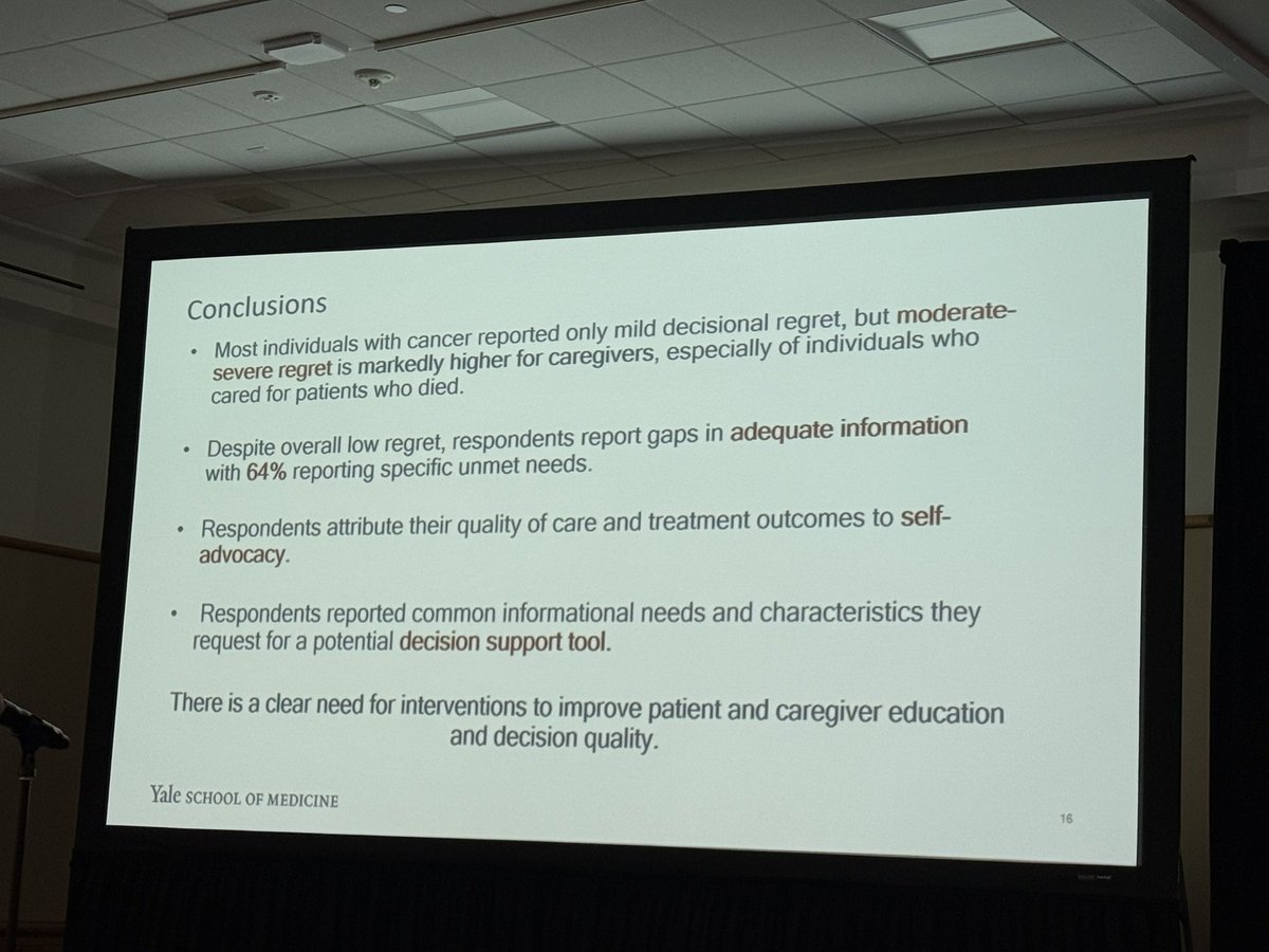 Yale Cancer Center (@yalecancer) on Twitter photo .<a href="/ElizLGodfreyMD/">Elizabeth L. Godfrey</a> shares pt & caregiver experiences following cytoreductive surgery #SSO2025 highlighting a need for more education. Survey respondents attributed treatment outcomes & quality of life to self-advocacy. <a href="/kturaga/">Kiran Turaga</a> <a href="/YaleSurgery/">Yale Surgery</a> <a href="/YaleSurgRes/">Yale Surgical Residency</a> <a href="/SmilowCancer/">Smilow Cancer Hospital</a> <a href="/SocSurgOnc/">Society of Surgical Oncology</a> .<a href="/ElizLGodfreyMD/">Elizabeth L. Godfrey</a> shares pt & caregiver experiences following cytoreductive surgery #SSO2025 highlighting a need for more education. Survey respondents attributed treatment outcomes & quality of life to self-advocacy. <a href="/kturaga/">Kiran Turaga</a> <a href="/YaleSurgery/">Yale Surgery</a> <a href="/YaleSurgRes/">Yale Surgical Residency</a> <a href="/SmilowCancer/">Smilow Cancer Hospital</a> <a href="/SocSurgOnc/">Society of Surgical Oncology</a>