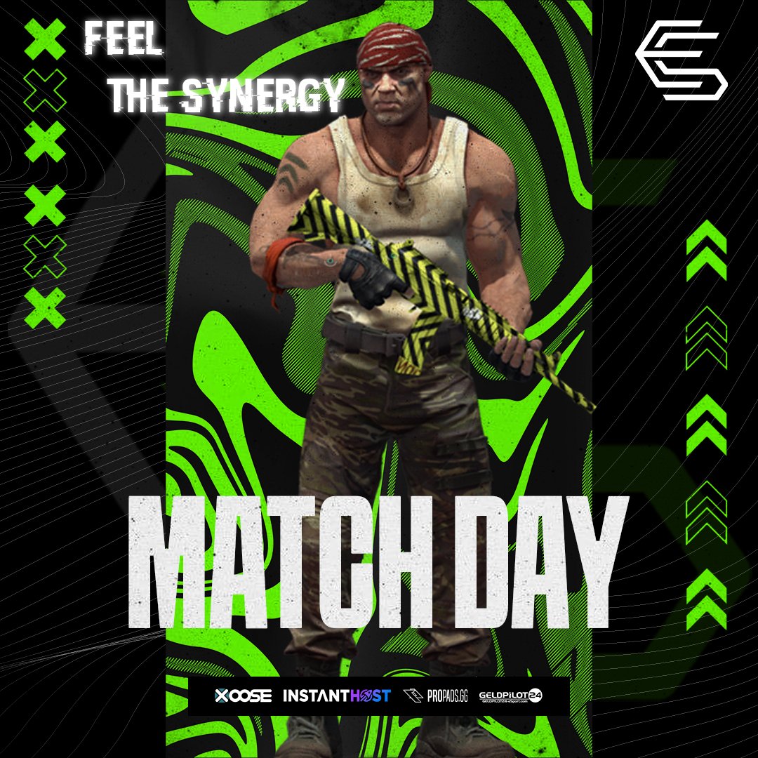 Eternal Synergy (@eternal_synergy) on Twitter photo 🟢MATCHDAY🔥
Heute geht's weiter in den <a href="/dachcs/">DACH CS Masters</a> Masters!
Um 19:45 Uhr treffen wir auf <a href="/AddictedSwiss_/">Addicted Swiss</a> 👀
Link zum Cast ⬇️
twitch.tv/ReboundLive
GL & HF!
#feelthesynergy 🟢MATCHDAY🔥
Heute geht's weiter in den <a href="/dachcs/">DACH CS Masters</a> Masters!
Um 19:45 Uhr treffen wir auf <a href="/AddictedSwiss_/">Addicted Swiss</a> 👀
Link zum Cast ⬇️
twitch.tv/ReboundLive
GL & HF!
#feelthesynergy