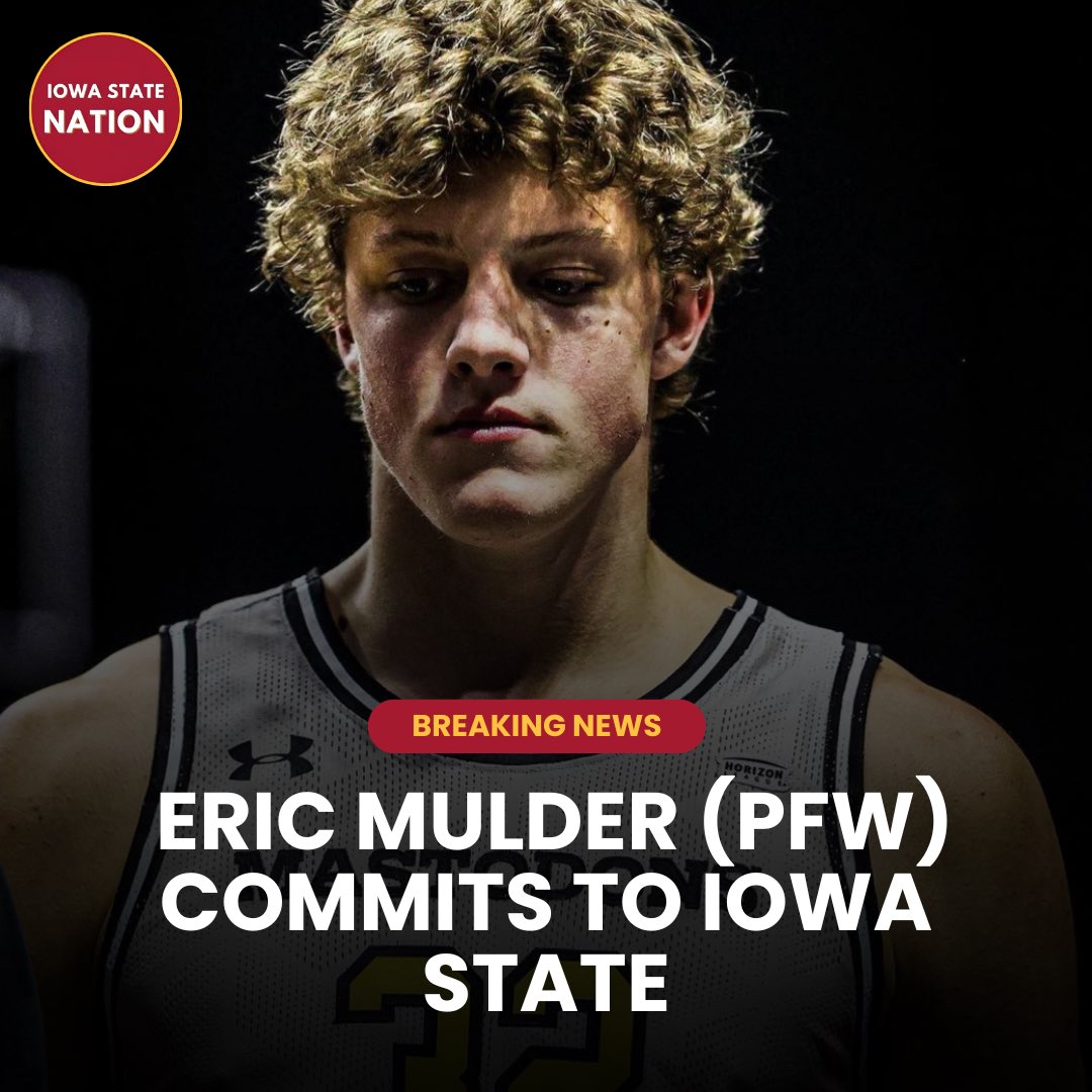 ππ€π¬π ππ©ππ©π πππ©ππ€π£ (@iowastatenation) on Twitter photo π¨ #PORTAL: Eric Mulder (Purdue Fort Wayne) commits to Iowa State. π¨ #PORTAL: Eric Mulder (Purdue Fort Wayne) commits to Iowa State.