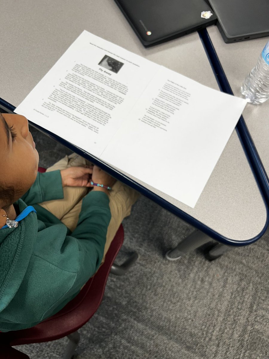 Ms. Shedd’s 4th graders are surrounded by supportive and meaningful anchor charts! 

She is ensuring success by re-teaching high leverage standards to her South Eagles! 

Great Readers are #MadeinMISD