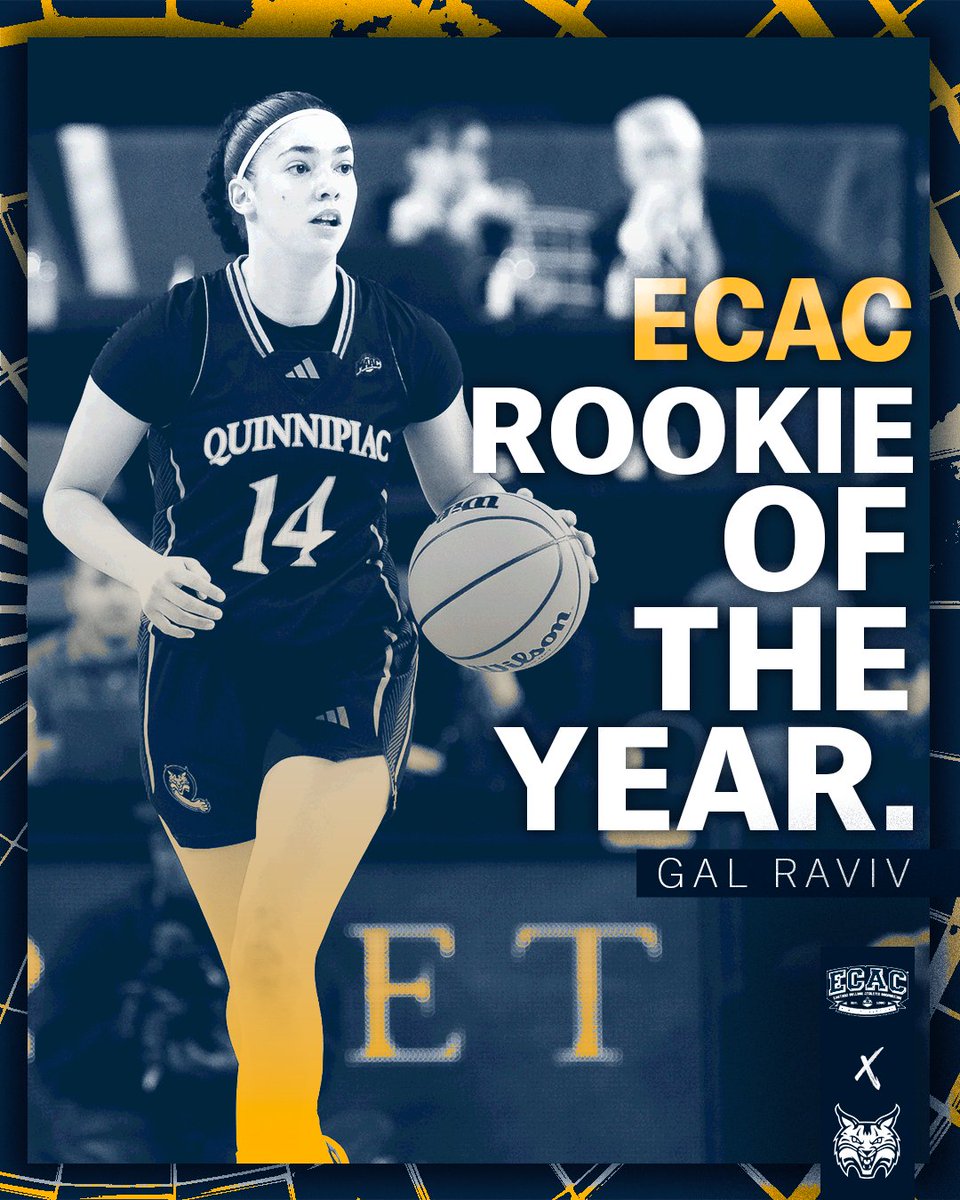 Gal has been named the Eastern College Athletic Conference Rookie of the Year!

#BeGreatToday