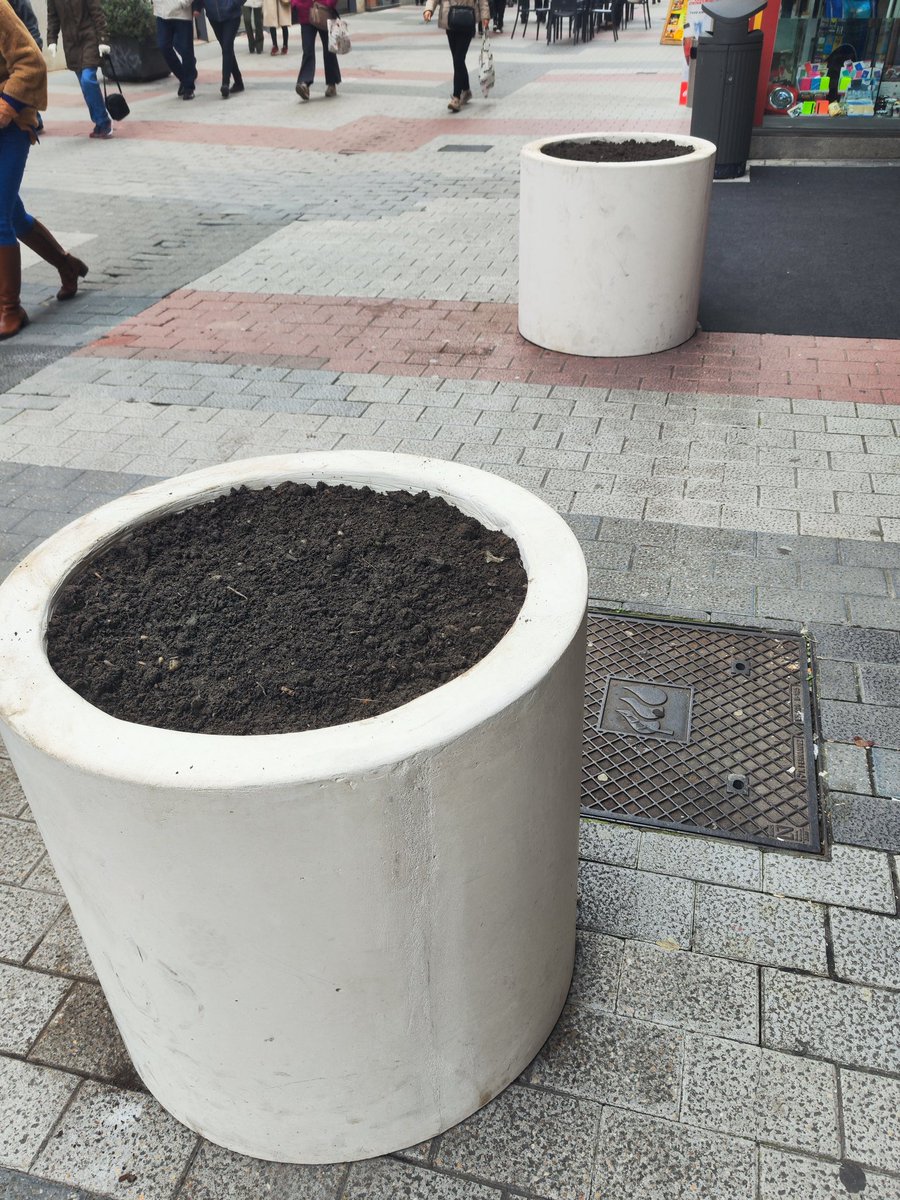 davicin981's tweet image. Hasta hoy, mucha gente creyo que serían papeleras y así se iba viendo; hasta que hoy hemos descubierto que son jardineras.
Y no se si decirlo, pero en plena campaña de #SemanaSanta , la #CalleManteria os desea a todes una muy #FelizNavidad desde #Valladolid 🤦🏻‍♂️🤣🤣