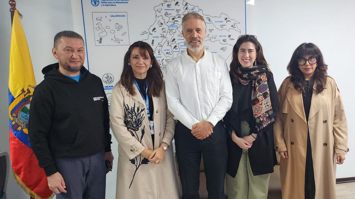 📢 Hoy | Recibimos en nuestras oficinas al Coordinador Ejecutivo de <a href="/UNVolunteers/">UN Volunteers</a>, <a href="/ToilyKurbanov/">Toily Kurbanov</a>.  Conversamos sobre cómo el voluntariado puede aportar en el impulso a la transformación de los sistemas alimentarios.