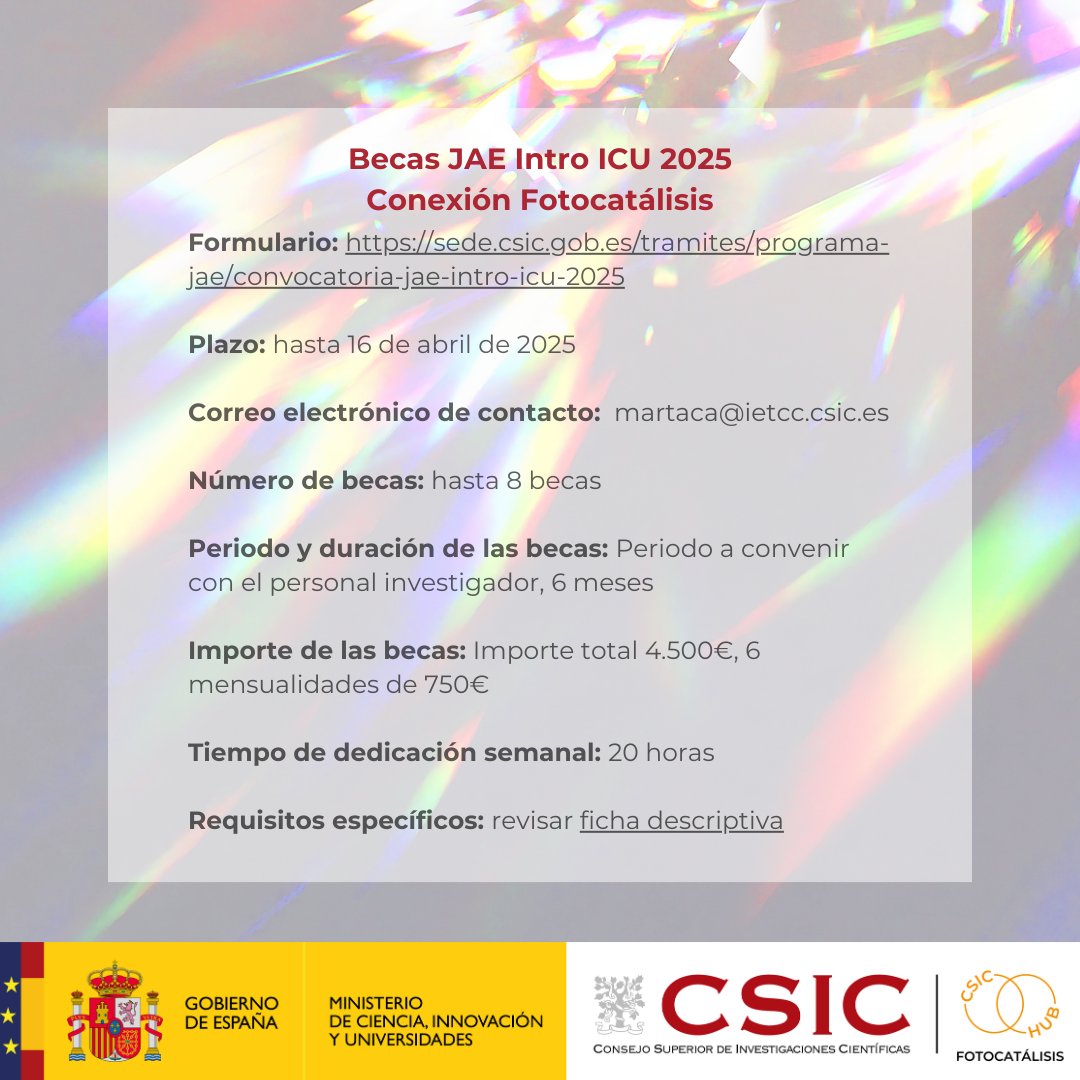 Conexión Fotocatálisis tweet media