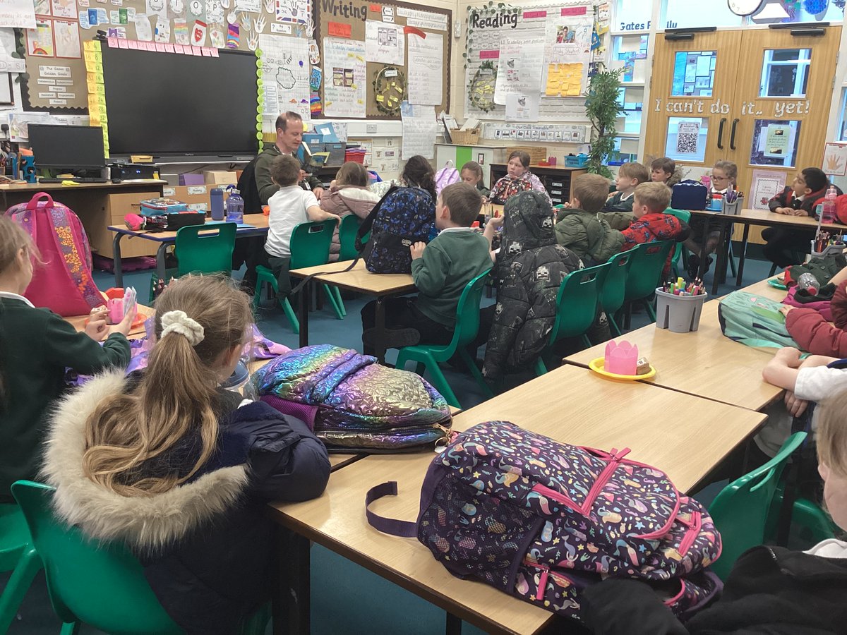 A huge thank you to Mr Doherty for coming for his Mr  D’s  Storytime this week! We are really enjoying ‘The Clockwork Crow’ by Catherine Fisher. We can’t wait to find out more about the contents of the parcel…