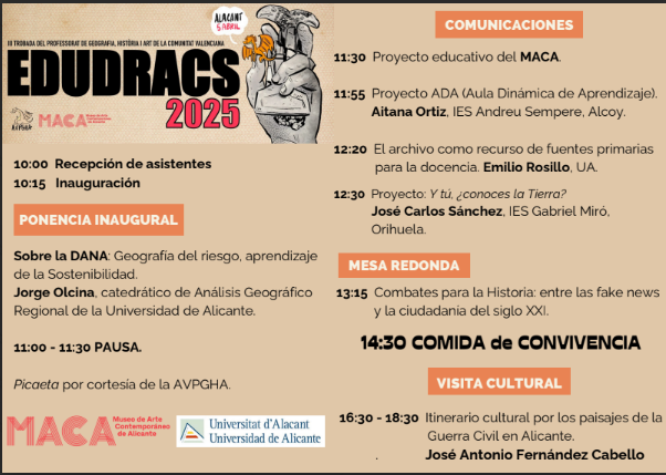 EDUDRACS 2025  PROGRAMA DEFINITIVO en castellano avpgha.blogspot.com/2025/03/edudra…