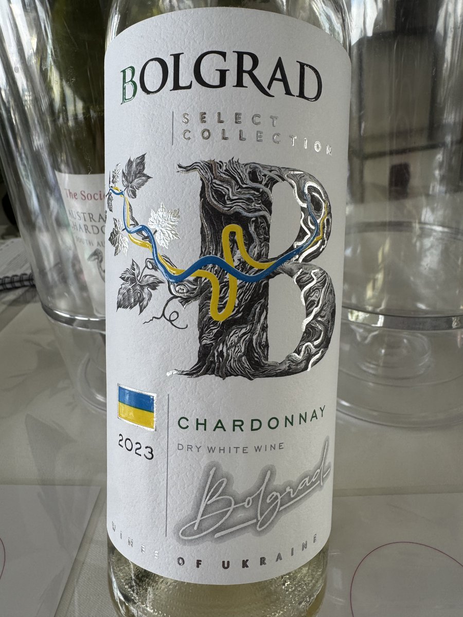 A Crimean Chardonnay from <a href="/TheWineSociety/">The Wine Society</a>. Slava Ukraini! 🇺🇦