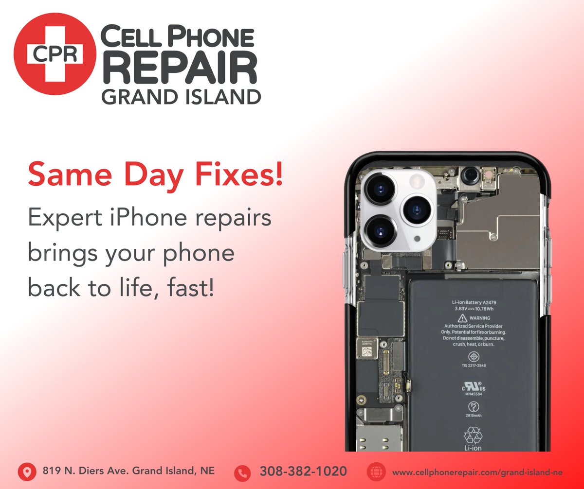 ⚡ Quick fixes, expert results! Our iPhone repairs bring your device back to life in no time. 🔧 Get back to what matters!
#iPhoneRepair #FastFix #TechCare #CellPhoneRepair