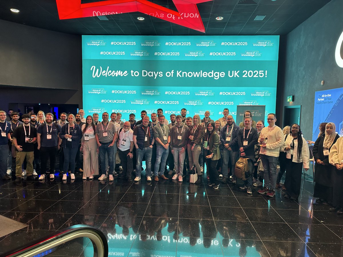 tecman_tweets's tweet image. #TeamTecman are so excited to be at #DaysofKnowledge 2025 for two days packed full of insight and learning! 🎓 🥳 

We boost our team’s knowledge of #MSDyn365BC so we can also better help our customers.

Find out how we invest in personal development here: tecman.co.uk/media/pdfs/dow…