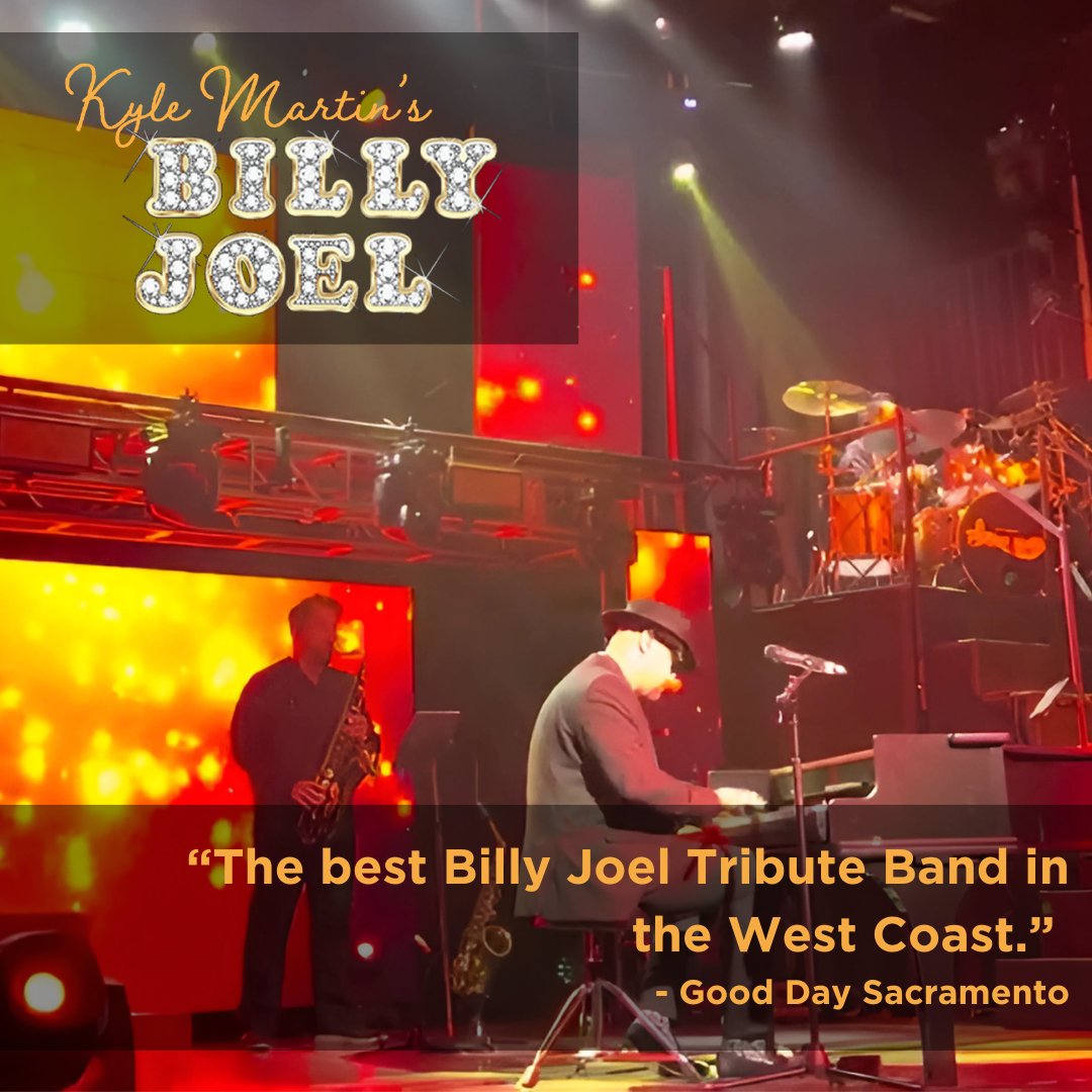 TONIGHT! Kyle Martin’s Billy Joel Tribute LIVE!

Dubbed “the best Billy Joel tribute on the West Coast” by Good Day Sacramento, Kyle Martin is bringing an electrifying performance you don’t want to miss! 

bit.ly/4iYgi8p