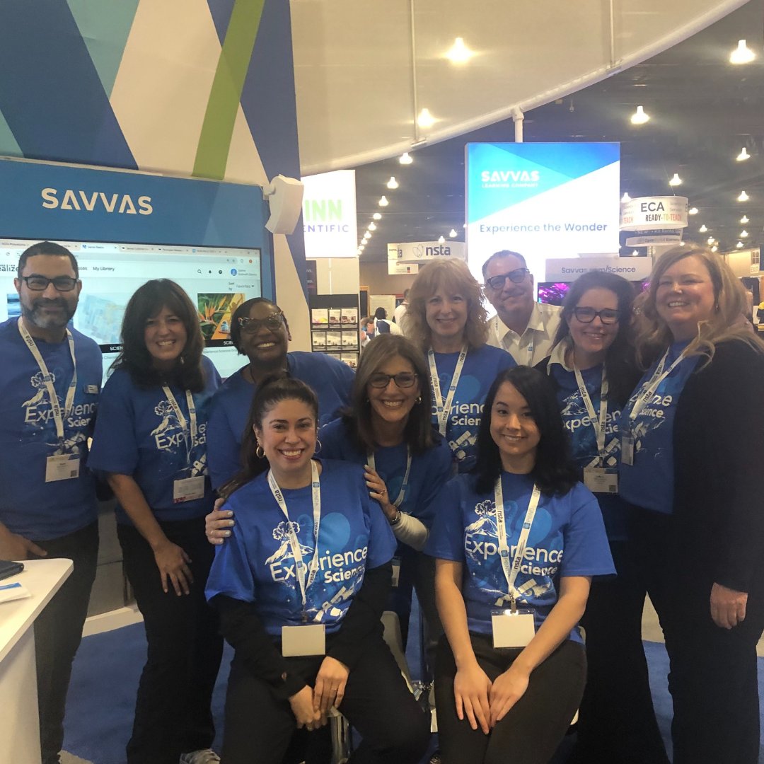 SavvasLearning's tweet photo. Hello, #NSTAPhilly25 attendees! 👋 Visit the @SavvasLearning booth (#423) to experience the wonder! Request K-12 samples anytime: https://t.co/kL1sH7TOwm

#edchat #SciEd @NSTA #TheScienceOfDoing https://t.co/dgVWiG12fI
