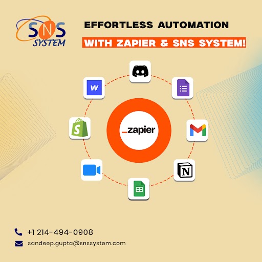 snssystem123's tweet image. 🚀 Seamless Automation with SNS System’s Zapier Integration Services! 🔄

🔗 Learn More: snssystem.com/our-services/z… 

💬 Let’s discuss how automation can revolutionize your business!

#ZapierIntegration #Automation #BusinessEfficiency #SNSSystem #SeamlessWorkflows