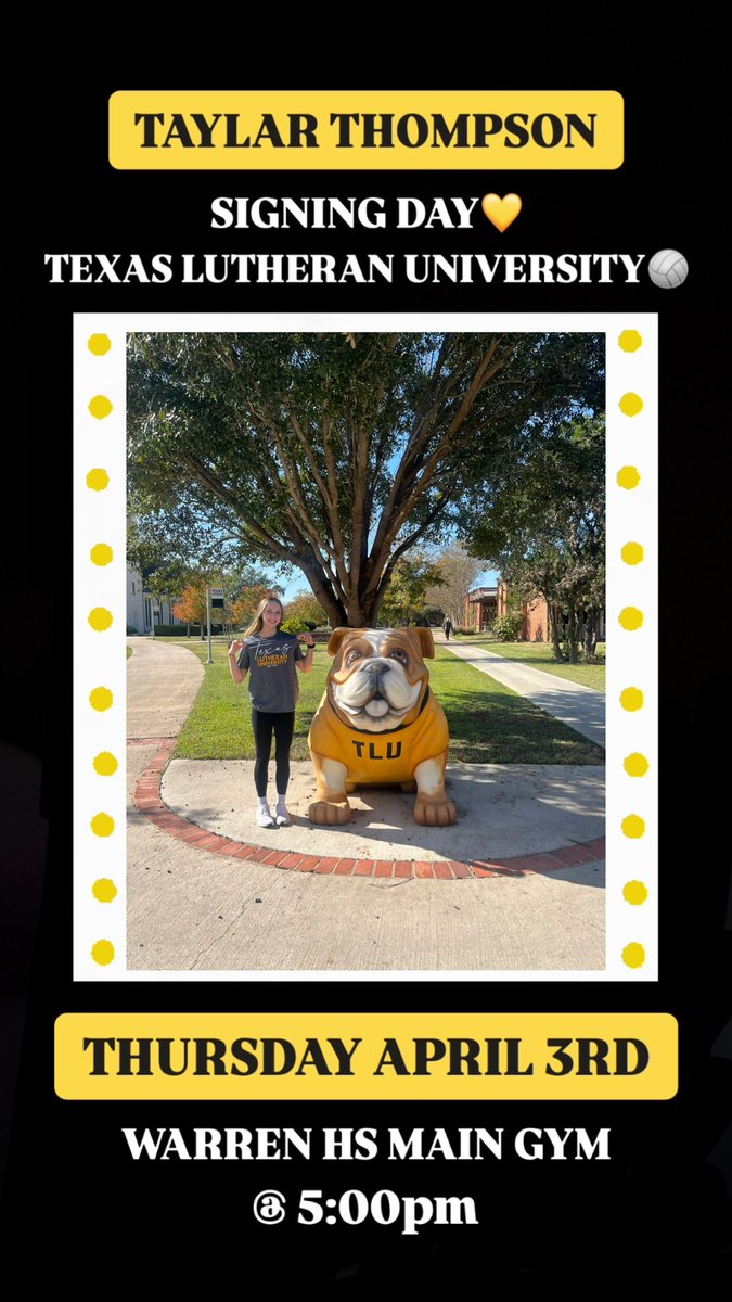 In one week!!
🗓️Thursday April 3rd
⏱️5:00pm
📍Warren HS main gym