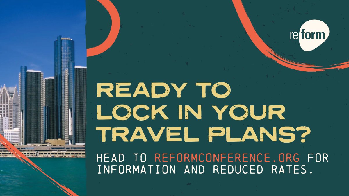 Reform Conference (@reformconf) on Twitter photo We can't wait to see everyone at #Reform2025, book now so you don't miss out on our reduced rates for your flight and hotel! Get more info at reformconference.org/travel-hotel/ We can't wait to see everyone at #Reform2025, book now so you don't miss out on our reduced rates for your flight and hotel! Get more info at reformconference.org/travel-hotel/
