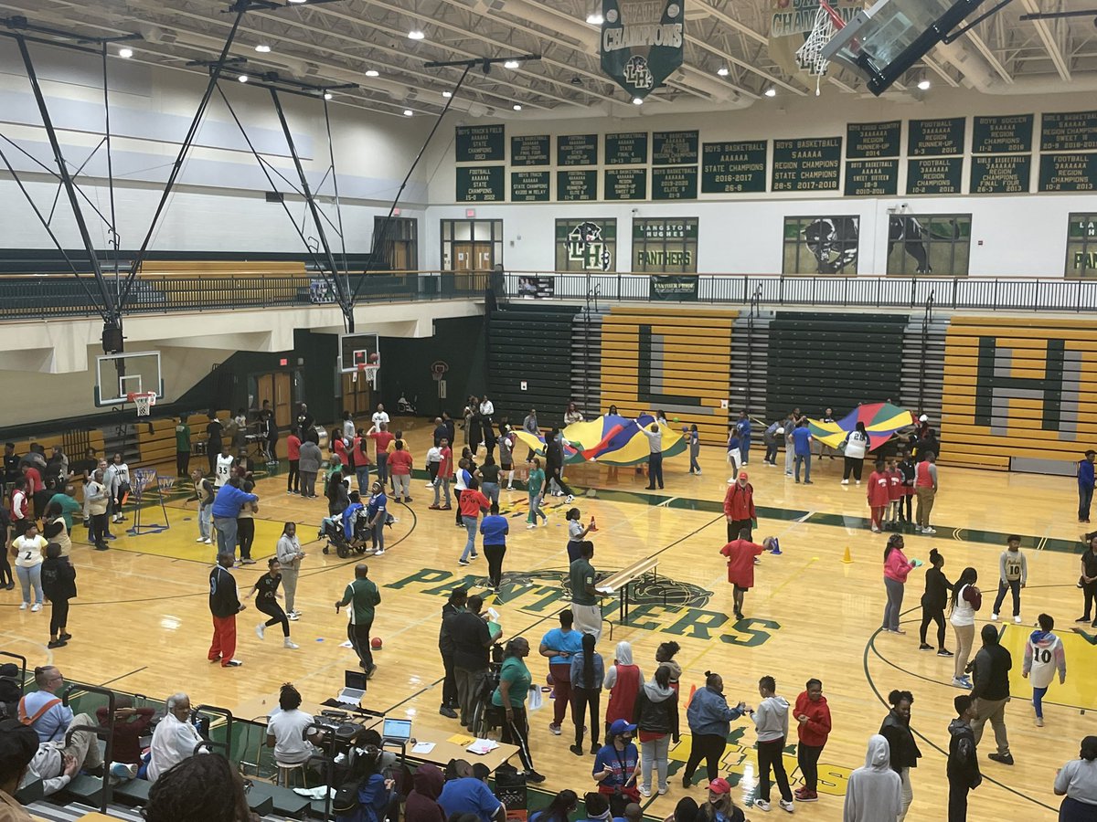 Yasmine McKenzie (@ygs_mck) on Twitter photo Special Olympics basketball happening <a href="/LHughesNews/">Langston Hughes High School</a> for zones 1-3. Love to see the basketball team and JROTC supporting! <a href="/FCS_HealthPE/">FCS Health & PE</a> <a href="/FultonCoSchools/">FultonCountySchools</a> @Drcher <a href="/ShannonNKersey/">Shannon Kersey, PhD</a> <a href="/jasonjstamper/">Jason Stamper, EdD</a> <a href="/CherisseCamp/">Cherisse Campbell, Ed.D</a> <a href="/RonMaxwellFCS1/">Ron Maxwell (@FCS)</a> <a href="/RebeccaSWms/">Rebecca Williams</a> <a href="/BFGaskins/">Brannon F. Gaskins</a> Special Olympics basketball happening <a href="/LHughesNews/">Langston Hughes High School</a> for zones 1-3. Love to see the basketball team and JROTC supporting! <a href="/FCS_HealthPE/">FCS Health & PE</a> <a href="/FultonCoSchools/">FultonCountySchools</a> @Drcher <a href="/ShannonNKersey/">Shannon Kersey, PhD</a> <a href="/jasonjstamper/">Jason Stamper, EdD</a> <a href="/CherisseCamp/">Cherisse Campbell, Ed.D</a> <a href="/RonMaxwellFCS1/">Ron Maxwell (@FCS)</a> <a href="/RebeccaSWms/">Rebecca Williams</a> <a href="/BFGaskins/">Brannon F. Gaskins</a>