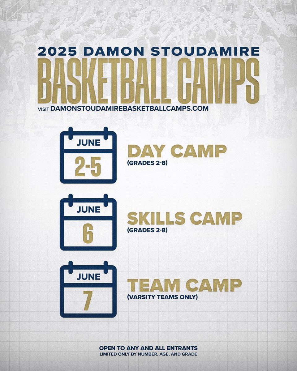 Calling all ballers 🗣️

Learn from the GT coaching staff, elevate your game and have fun!

Register now ➡️ buzz.gt/25DSCamps