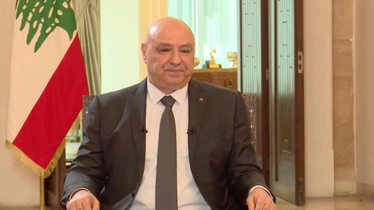 Joseph Aoun, président du Liban : "Les États-Unis et la France sont les garants du cessez-le-feu" f24.my/B32j.x