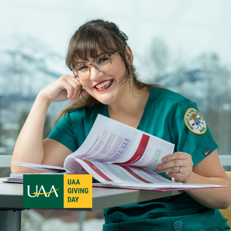 UAACOH's tweet photo. There's still time to find your reason to give!💚💛 #49HoursForAlaska
If you give to the College of Health Excellence Fund, a $1,600 match will be unlocked by our College of Health leadership! 🫶🙌 👉 https://t.co/JqyOxQzJCu 
#SeawolfNation #GivingDay https://t.co/gRAE3dnPoV