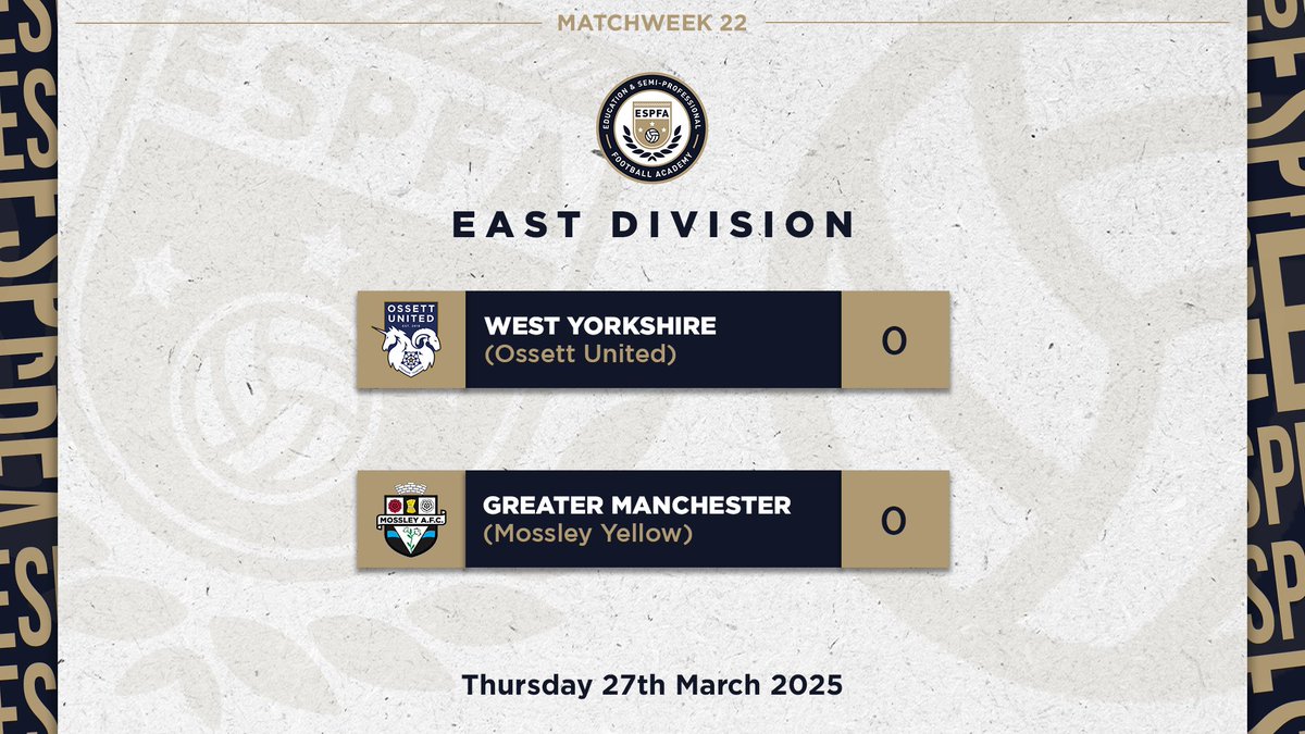 ESPFAcademy's tweet photo. #MatchweekTwentyTwo | Results and goalscorers - League https://t.co/1vYMUxOphK