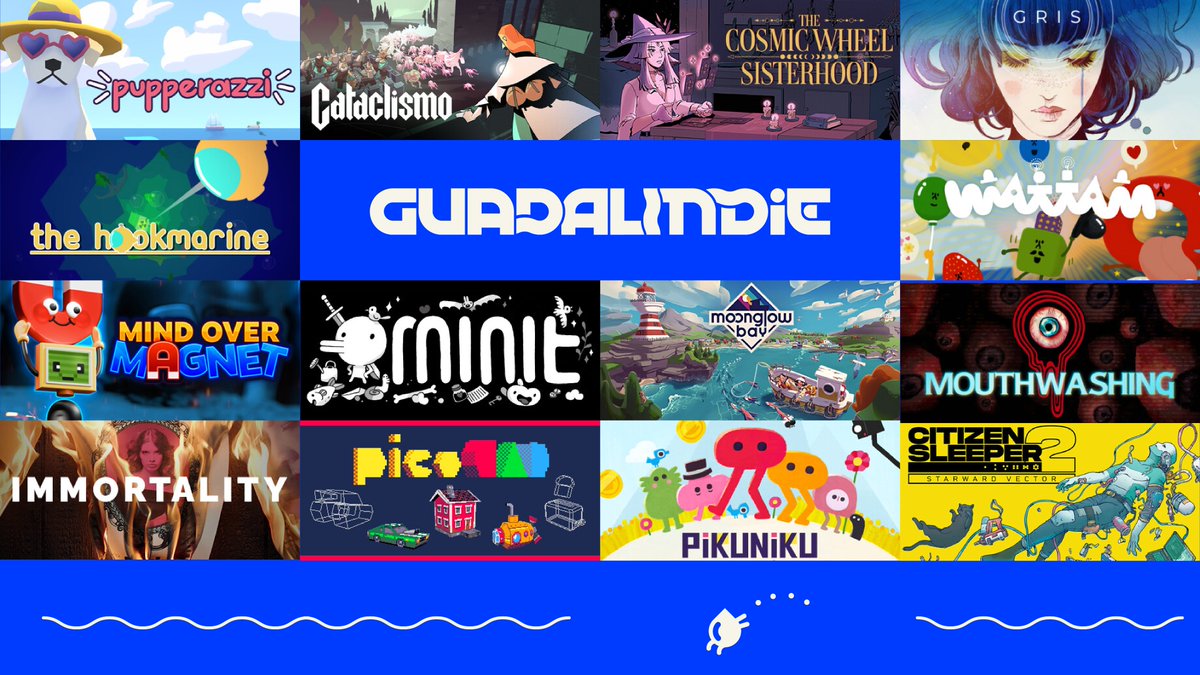 guadalindie's tweet photo. We are doing a giveaway! 🎉

Win a full pack of Steam games made by the amazing speakers of #Guadalindie25!

📋 To participate:

⏩ Follow this account and @MalagaJam's
❤ Like this post
👥 Quote retweet tagging 2 friends you’d bring to Guadalindie!

👀Terms &amp; Conditions in reply https://t.co/tGnAqJyB3b