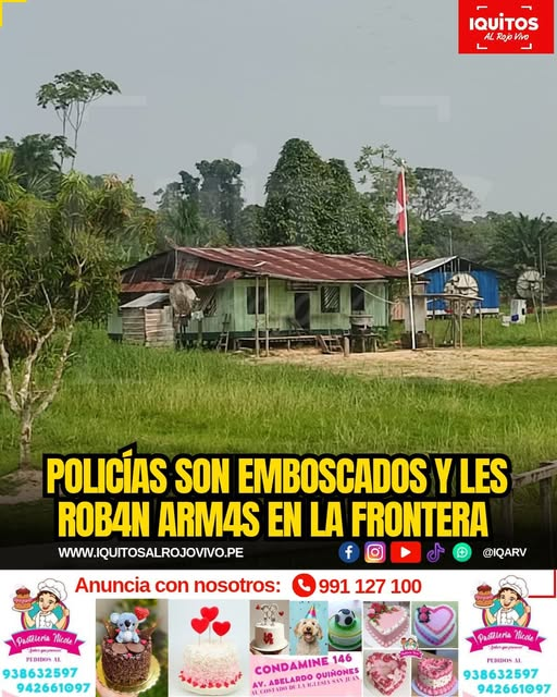 Pedro_vrae's tweet photo. Ojo
Los asaltantes a puesto policial de #TierraAmarilla cerca a #Caballococha en el dist y prov de Ramón Castilla, podrían ser integrantes del #ComandoVermelho, la organización criminal transnacional que tiene en sus planes tomar #Perú y #Bolivia.
Lo mismo ocurrió hace 2 años https://t.co/Nie81wUFmc