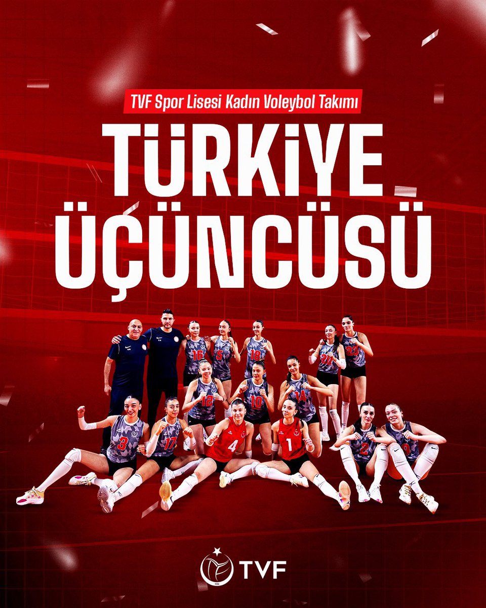 Son dört yıl üst üste Türkiye Şampiyonu Erkek Takımızı ve Türkiye 3. Olan Sultanlarımızı yürekten tebrik ediyoruz.  Daha büyük başarılar için durmak yok, çalışmaya devam Gençler. ❤️