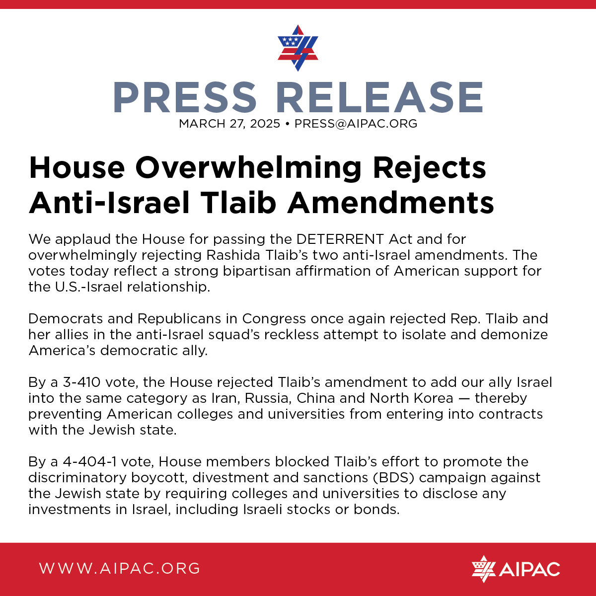 AIPAC 🇺🇸🇮🇱 tweet media