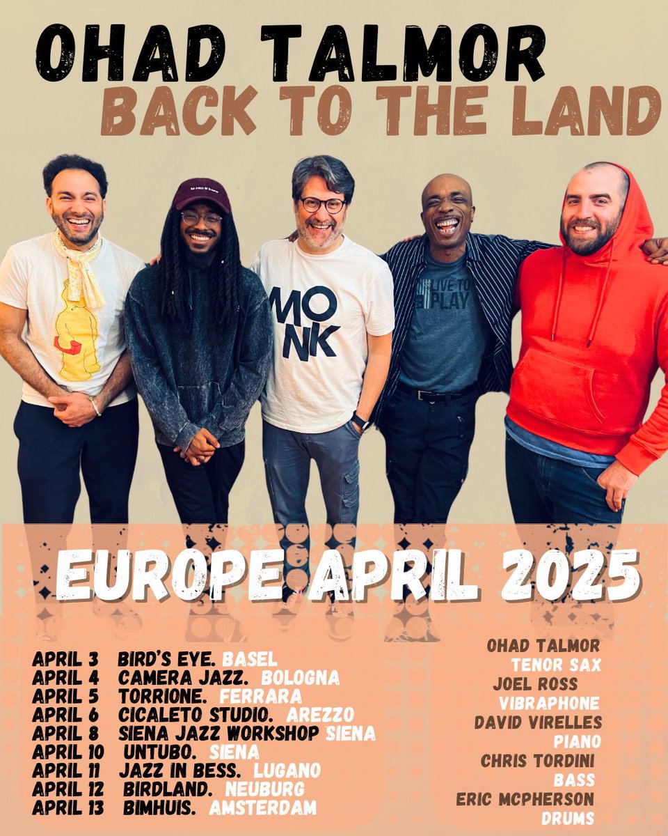 We are touring Europe April 3-13. Come and see us!