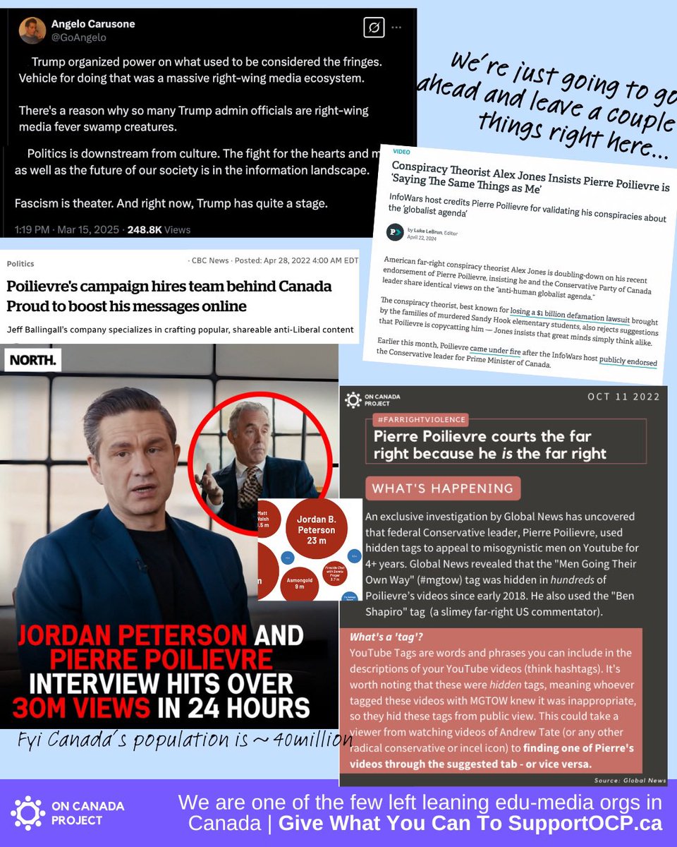 Sam Krishnapillai | 🦋 @samkrish.bsky.social (@samkrish_) on Twitter photo It’s a little frustrating to see so many Canadian “progressive” organizations engaging with <a href="/GoAngelo/">Angelo Carusone</a>’s viral thread on the Media Matters study.
Some of these are the same orgs, and the PMO’s office, over the past five years—where I’ve directly named these issues and presented It’s a little frustrating to see so many Canadian “progressive” organizations engaging with <a href="/GoAngelo/">Angelo Carusone</a>’s viral thread on the Media Matters study.
Some of these are the same orgs, and the PMO’s office, over the past five years—where I’ve directly named these issues and presented