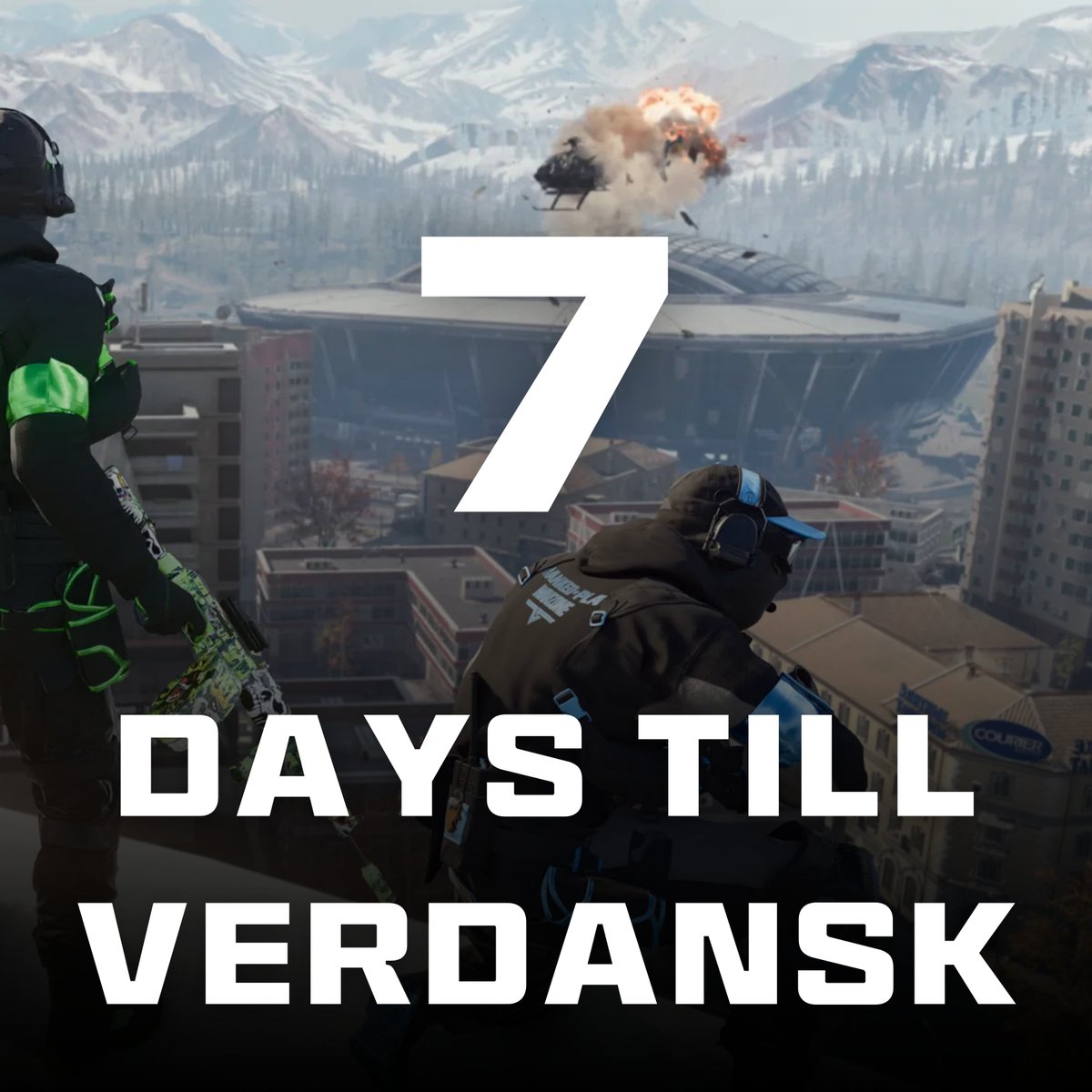 CODMunityGG's tweet photo. 7 days till Verdansk is back. https://t.co/718X0IaUVU