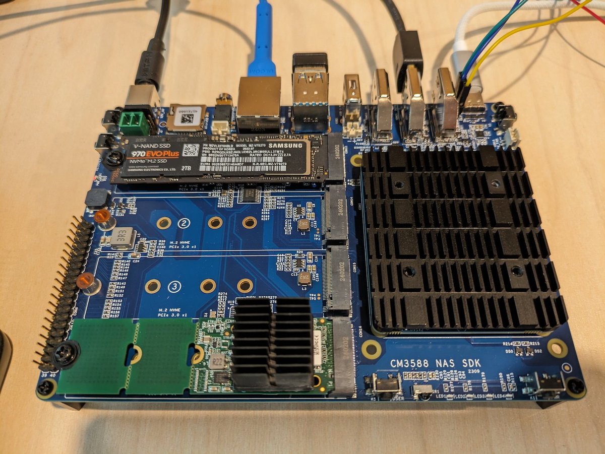 Updated my Yocto layer for the FriendlyElec CM3588 NAS. The layer