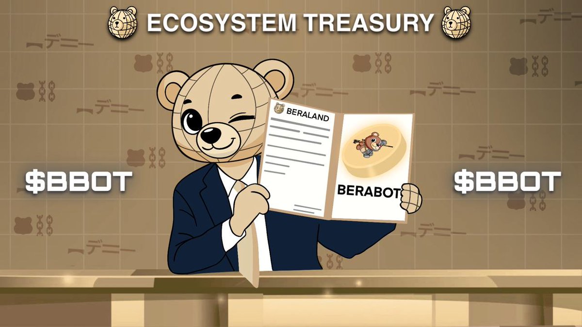 BeraLand (@bera_land) on Twitter photo We are proud to announce Big BeraLand Deal #4 ๐ป๐ซ
The BeraLand team has successfully secured a special deal with our frens at <a href="/Berabot_/">Berabot ๐ปโ</a>!
As part of this agreement, we now HOLD 1% of the total $BBOT supply.
Weโre excited to further collaborate with and support <a href="/Berabot_/">Berabot ๐ปโ</a> team. We are proud to announce Big BeraLand Deal #4 ๐ป๐ซ
The BeraLand team has successfully secured a special deal with our frens at <a href="/Berabot_/">Berabot ๐ปโ</a>!
As part of this agreement, we now HOLD 1% of the total $BBOT supply.
Weโre excited to further collaborate with and support <a href="/Berabot_/">Berabot ๐ปโ</a> team.