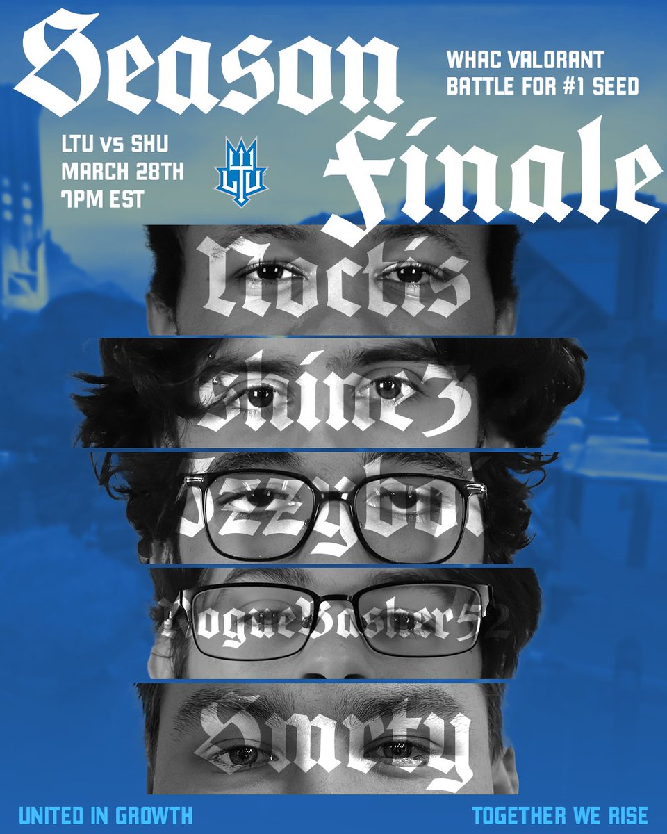 🔥 IT ALL COMES DOWN TO THIS! 🔥

Tomorrow, March 28th, our Valorant team faces off against Siena Heights University for the #1 seed in the WHAC tournament.

Don't miss the action, watch here: twitch.tv/lawrenceteches…