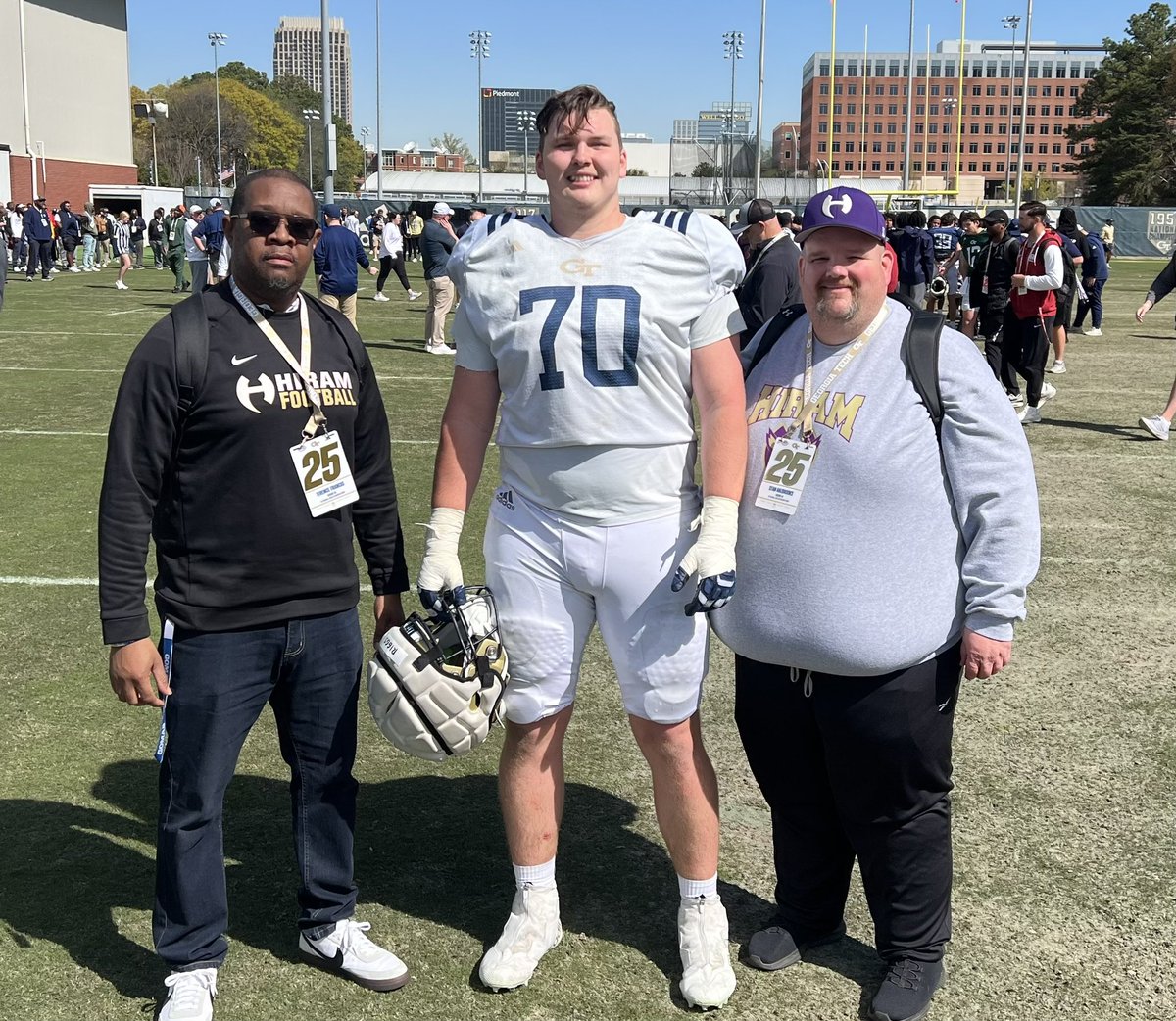 Hiram Hornets Football (@hiramhornetsfb) on Twitter photo Hanging out <a href="/GeorgiaTechFB/">Georgia Tech Football</a> and got to see Hiram alumni <a href="/RiggsJameson/">Jameson Riggs</a>! Proud of you! Hanging out <a href="/GeorgiaTechFB/">Georgia Tech Football</a> and got to see Hiram alumni <a href="/RiggsJameson/">Jameson Riggs</a>! Proud of you!
