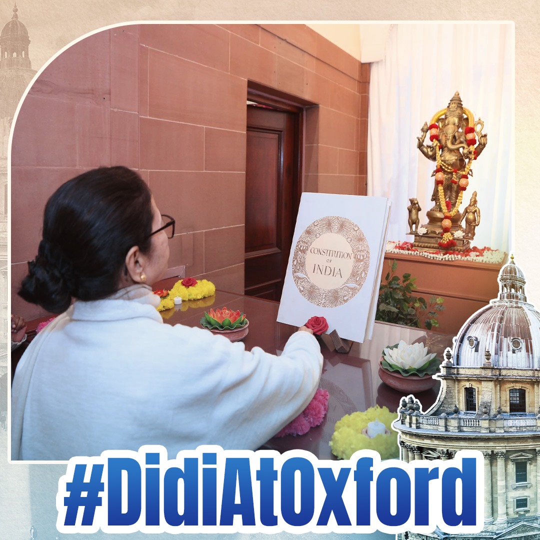 MLA Ganesh Chandra Mondal (@ganeshmondalmla) on Twitter photo Mamata Banerjee heads to Oxford University to showcase Bengal’s transformative governance model and social welfare achievements. #DidiAtOxford Mamata Banerjee heads to Oxford University to showcase Bengal’s transformative governance model and social welfare achievements. #DidiAtOxford