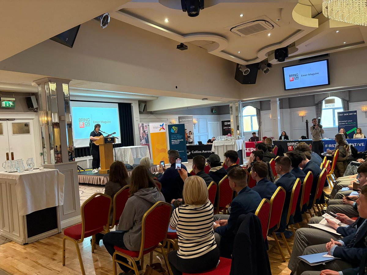 Get into Tech!!

Great event today at Canal Court, Newry. In partnership with Newry, Mourne and Down District Council.

Thank you to all our guest speakers, employers and future tech employees for coming along to our event today!

We are excited to talk all things tech!