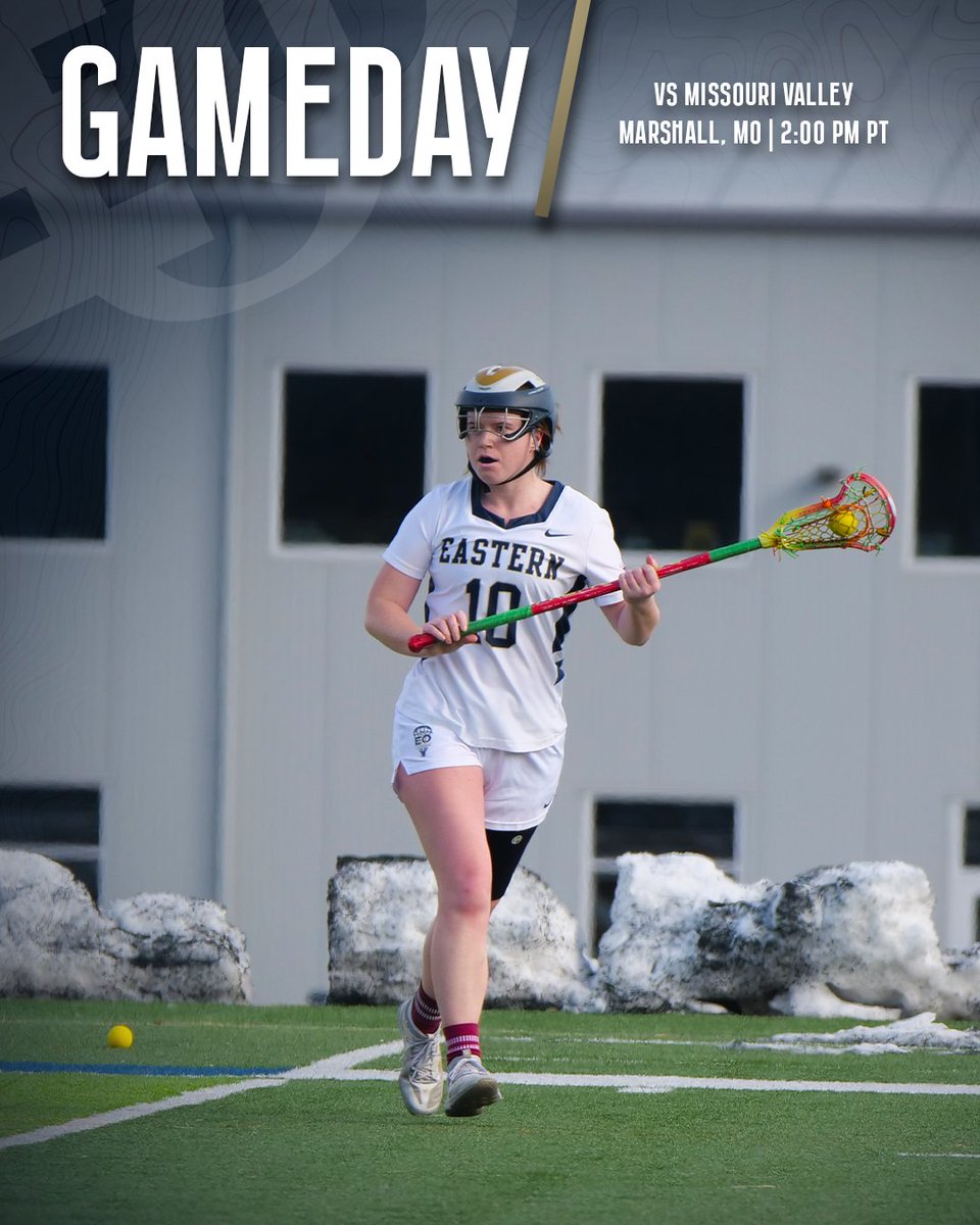 𝑮𝑨𝑴𝑬 𝑫𝑨𝒀

🆚: Missouri Valley
⏰: 2:00 PM PT
📍: Marshall, MO

#mountup #eouwlax