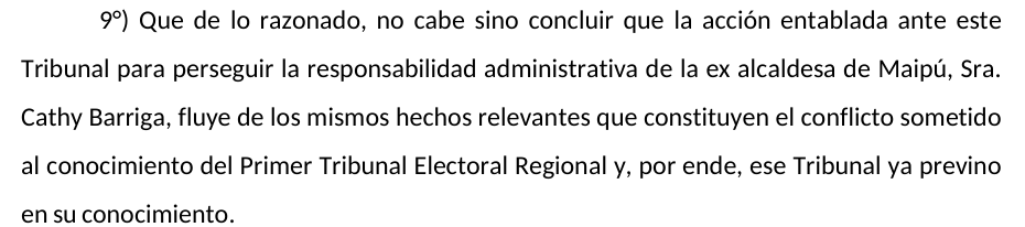 ContraloraCiud3's tweet photo. @Bladymir_ @vaniaacevedo17 En 2021 el Segundo Tribunal se inhabilita para conocer la causa ante la existencia del requerimiento de 2020 en el Primer Tribunal. Leída la sentencia no hace mención a su intervención, sólo menciona que la presentación de uds es idéntica a la de 2020 😉 https://t.co/s1LJxO52GP