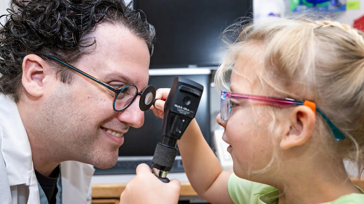 Emberleigh, diagnosed with a congenital skull malformation and occipital encephalocele (OE) as an infant, highlights the vital role of personalized care at U-M and Kellogg Eye Center. Read about Emberleigh's Inspiring Journey #EmberleighsEyes michmed.org/Qkez7