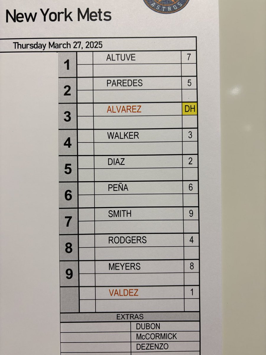 brianmctaggart's tweet image. Opening Day lineup