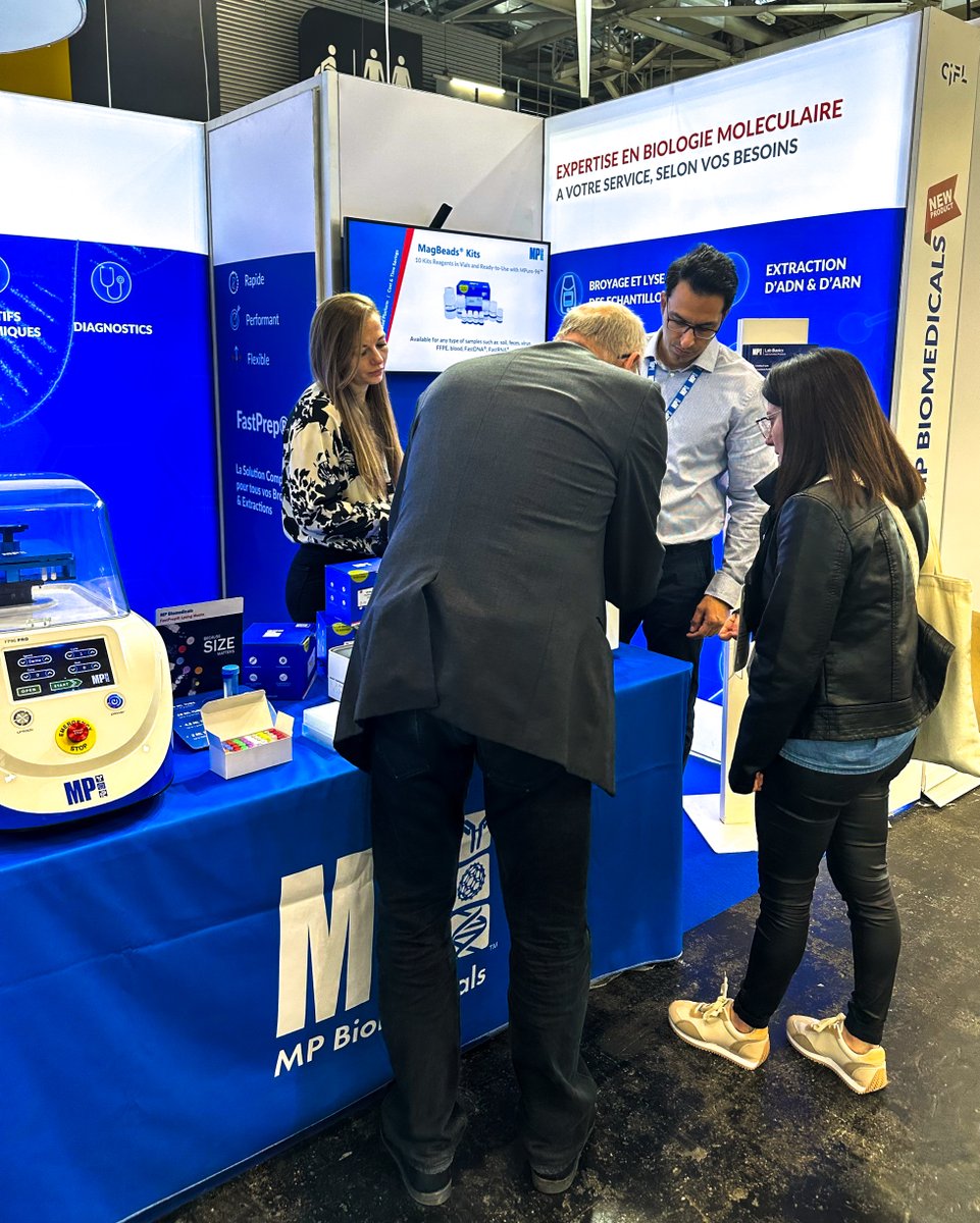 mpbiomedicals's tweet image. 🎉 That’s a wrap on #ForumLabo 2025! A heartfelt thank you to everyone who stopped by Stand G026—your curiosity and conversations made this event memorable. 💬
Let’s keep the innovation going! What inspired you most? 🔬
#LabInnovation #SamplePrep @ForumLabo