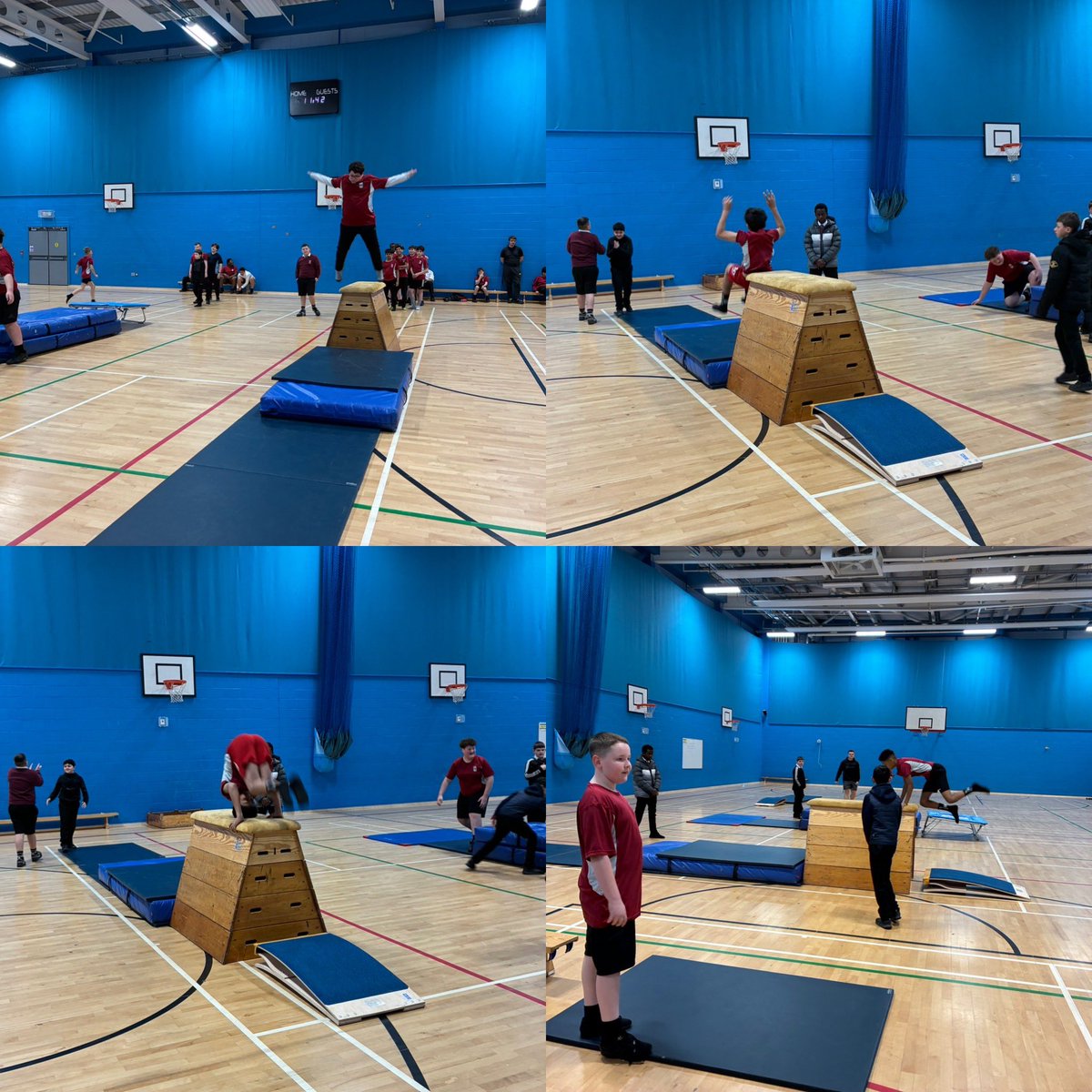 Cardiff West Health & Wellbeing (@cwchs_pe) on Twitter photo Unit of gymnastics gaining popularity this term. Fantastic confidence and body management across kS3 <a href="/CardiffWestCHS/">Cardiff West CHS</a> Unit of gymnastics gaining popularity this term. Fantastic confidence and body management across kS3 <a href="/CardiffWestCHS/">Cardiff West CHS</a>