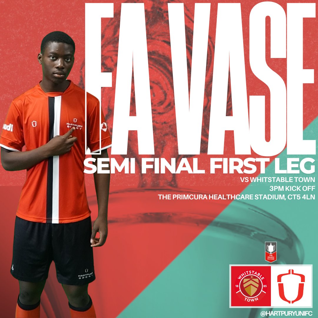 Hartpury University FC (@hartpuryunifc) on Twitter photo π π¨π£ ππππ π
Here we go then... up next the Acorns travel to <a href="/whitstabletown/">Whitstable Town Football Club</a> for the <a href="/thefavase/">TheFavase</a> Semi Final first leg!
π¨ This match is π¦π’ππ π’π¨π§ so please do not travel unless you have bought your tickets in advance! π¨
#proudtobelong #hartpury π π¨π£ ππππ π
Here we go then... up next the Acorns travel to <a href="/whitstabletown/">Whitstable Town Football Club</a> for the <a href="/thefavase/">TheFavase</a> Semi Final first leg!
π¨ This match is π¦π’ππ π’π¨π§ so please do not travel unless you have bought your tickets in advance! π¨
#proudtobelong #hartpury