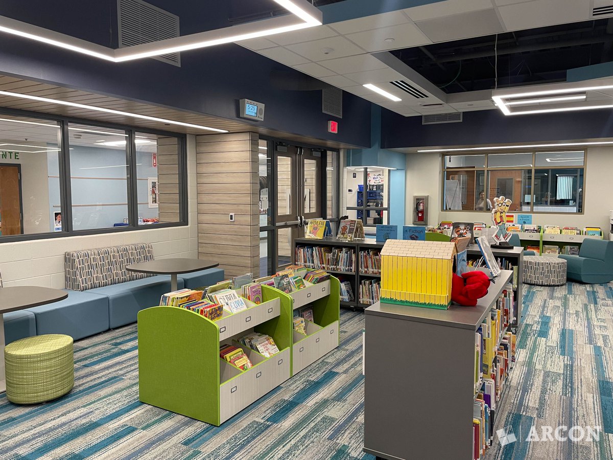 ARCON Associates (@arconassociates) on Twitter photo Earlier this school year, we completed the final phase of library renovations for <a href="/ccsd21/">Community Consolidated School District 21</a>; 12 schools over 3 years. Our design team transformed the existing libraries into modern, cutting-edge learning media centers with dedicated classrooms, collaborative spaces & new STEM labs. Earlier this school year, we completed the final phase of library renovations for <a href="/ccsd21/">Community Consolidated School District 21</a>; 12 schools over 3 years. Our design team transformed the existing libraries into modern, cutting-edge learning media centers with dedicated classrooms, collaborative spaces & new STEM labs.
