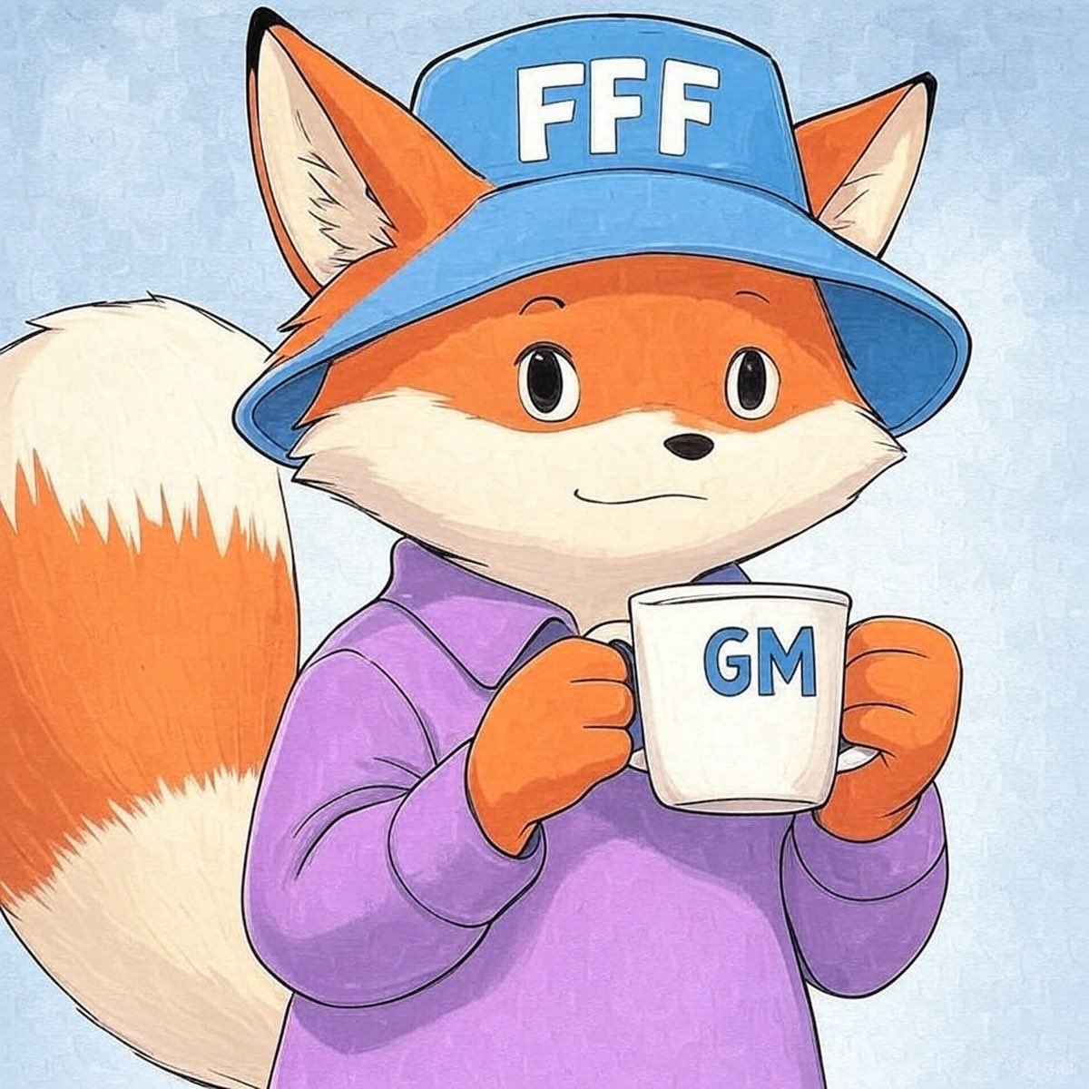 GM to everyone☕️

My fox has been ghiblified ☀️