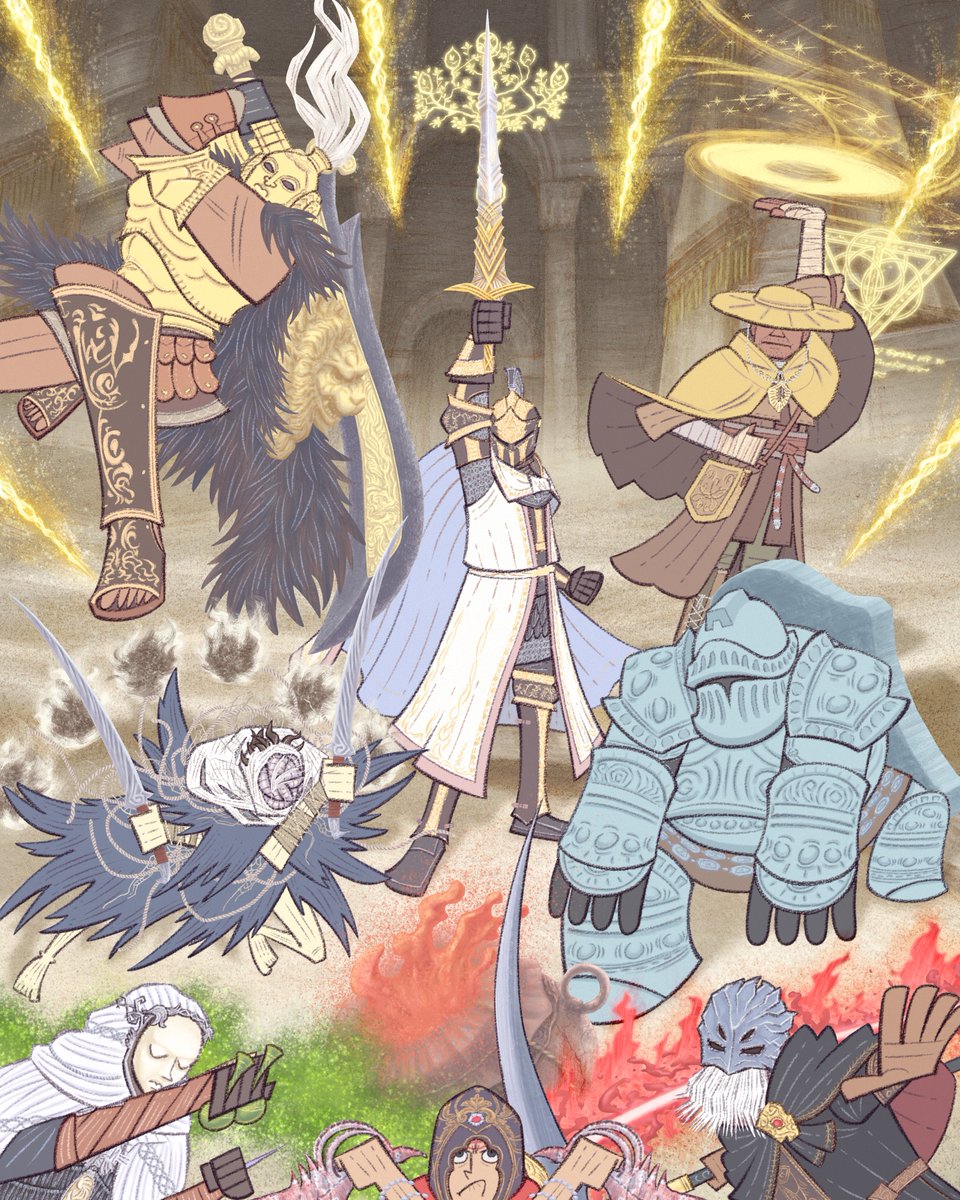 _Bibuo_'s tweet image. 大混戦！ エニル・イリム 清めの間
#ELDENRING #ShadowoftheErdtree