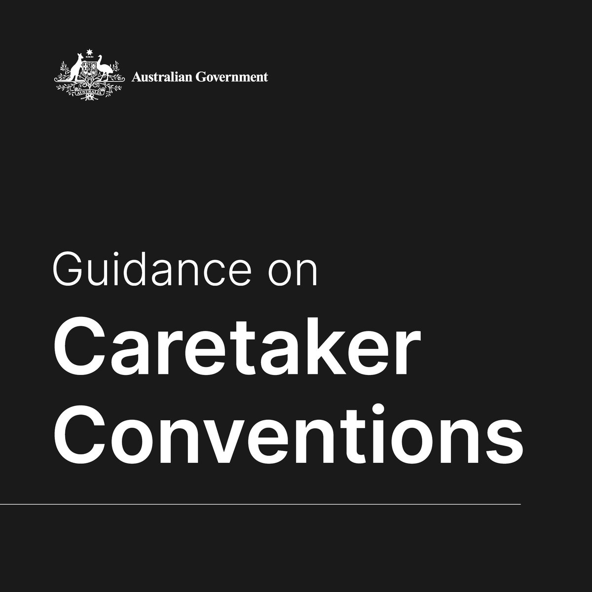 The Government is now operating in accordance with caretaker conventions, pending the outcome of the 2025 federal election. Comments have been disabled for this period. pmc.gov.au/caretaker