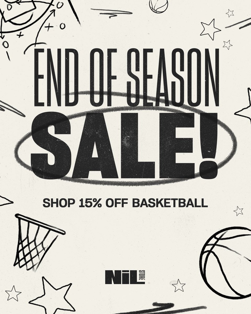 🏀 End of Season SALE! 🏀  Red Storm fans, gear up with 15% off basketball essentials! 

Don’t miss out, shop now at NIL Store! 🛒: nil.store/st-johns

#SJUBB #RedStorm #EndOfSeasonSale