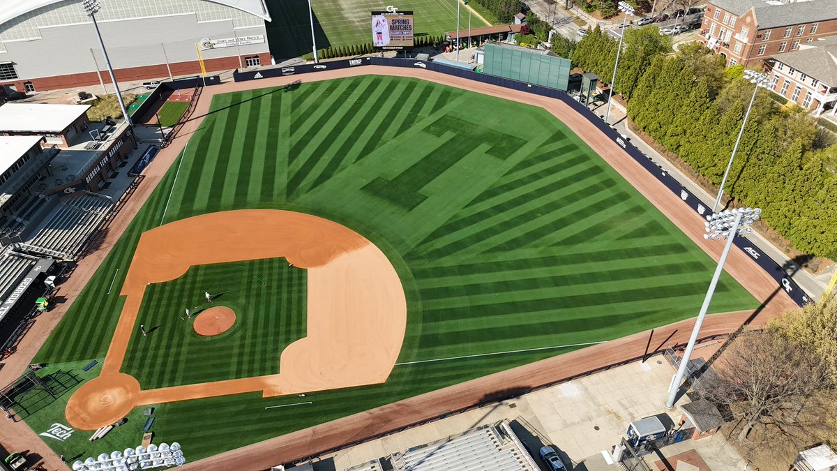 Incredible work 👏 <a href="/GT_GroundsCrew/">GT Grounds Crew🏆🏆🏆🏆</a>